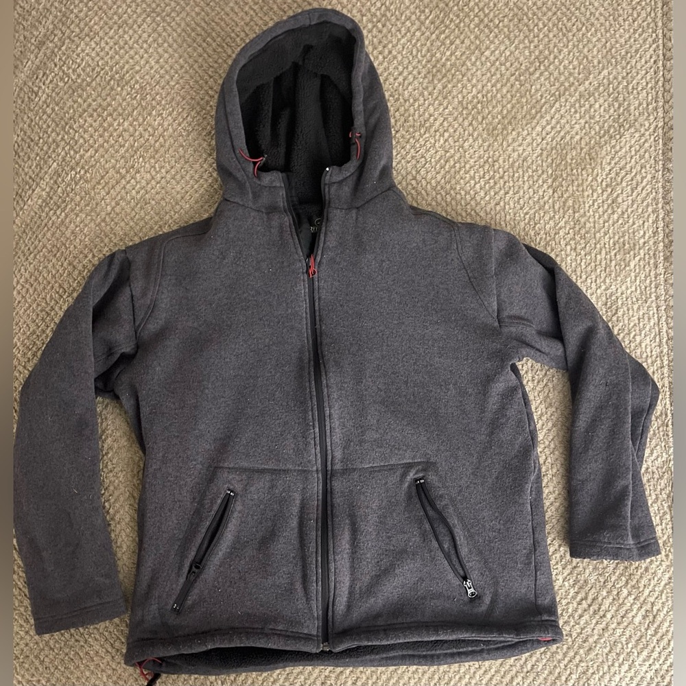 Redhead fleece lined hoodie jacket